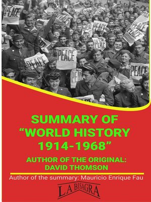cover image of Summary of "World History 1914-1968" by David Thomson